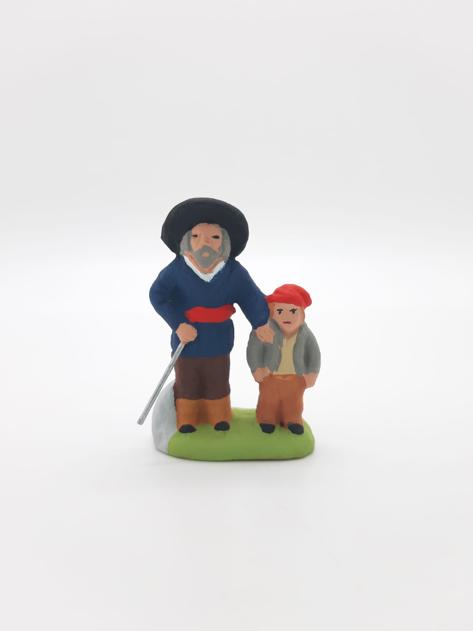 Aveugle et enfant